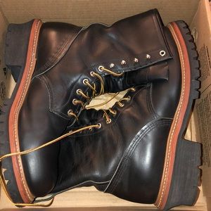 Red Wing Steel Toe Boots